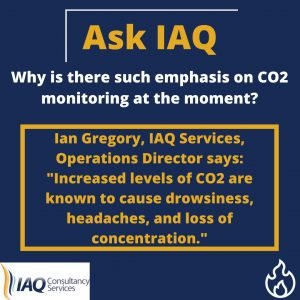 IAQ Services quote on CO2 monitoring